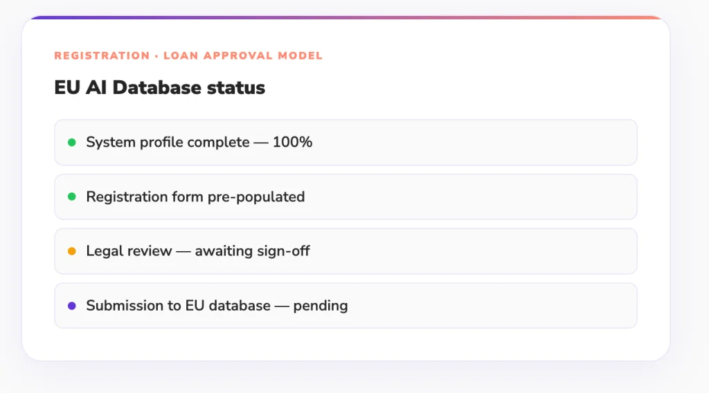 EU AI Database